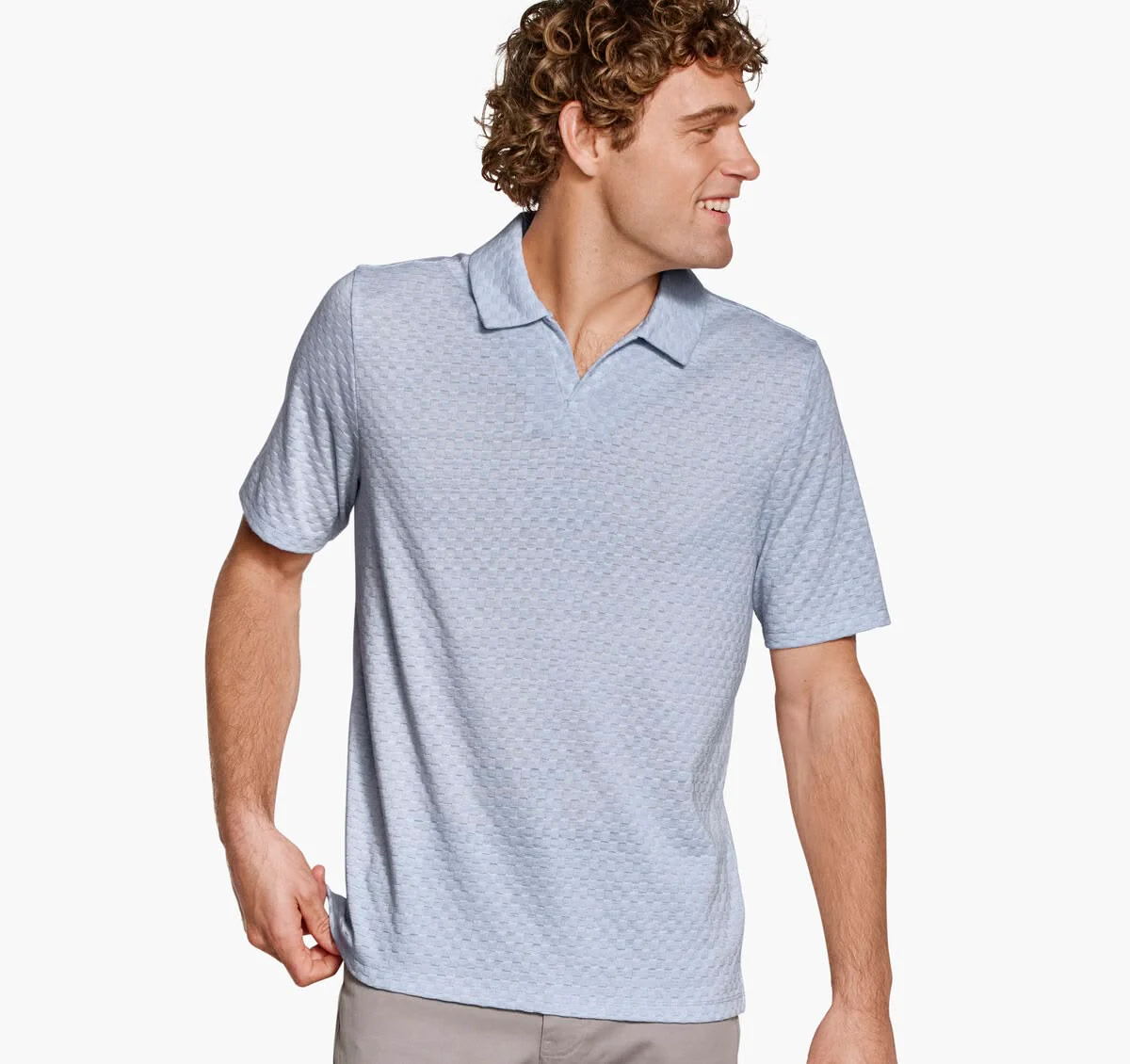 JOHNSTON & MURPHY - SEDONA V-NECK POLO