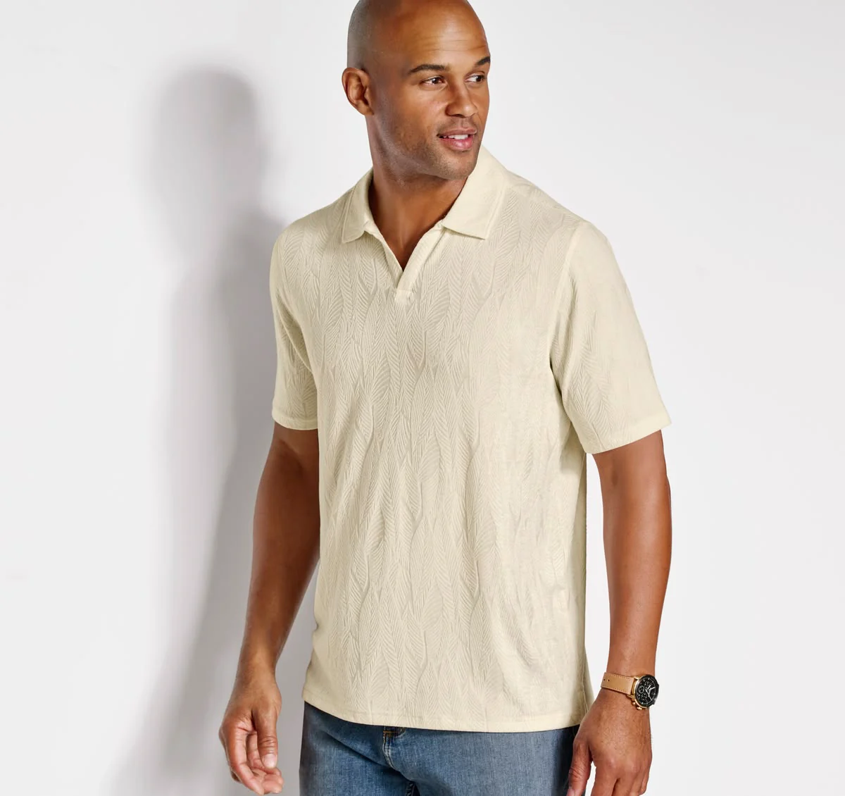 JOHNSTON & MURPHY - SEDONA V-NECK POLO - Image 2