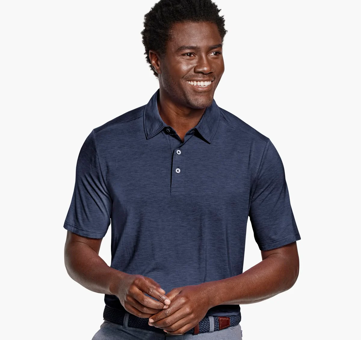 JOHNSTON & MURPHY - XC+ APEX PERFORMANCE POLO - Image 2