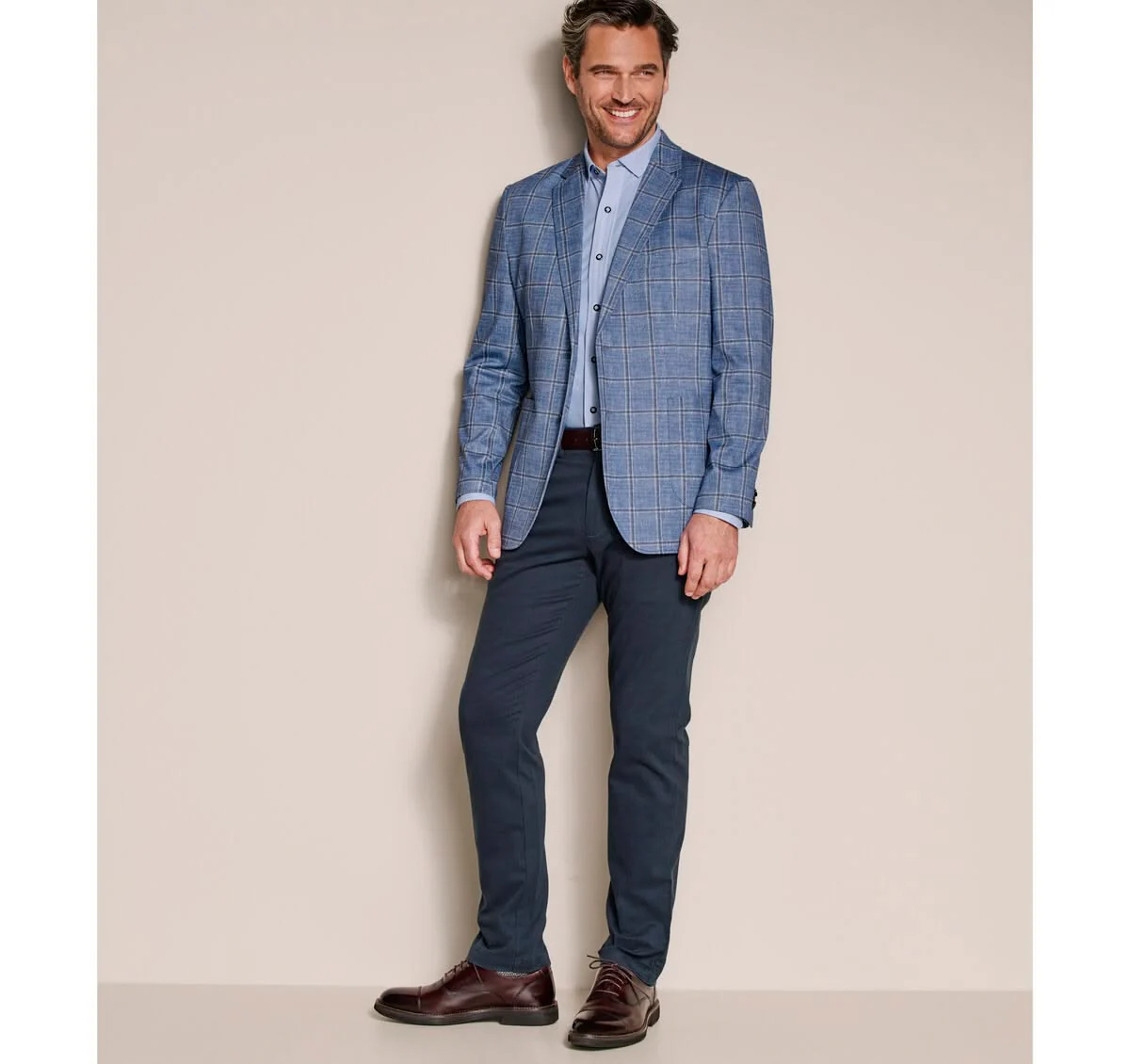 JOHNSTON & MURPHY - XC FLEX PINNACLE KNIT BLAZER - Image 3