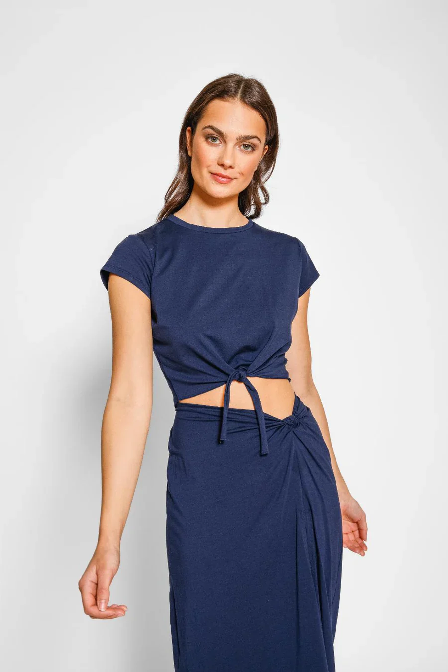 KOY RESORT- WOMEN'S LAGUNA BEACH TIE FRONT TOP - Image 3