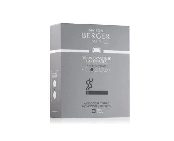 LAMPE BERGER - TOBACCO CAR DIFFUSER REFILL X2