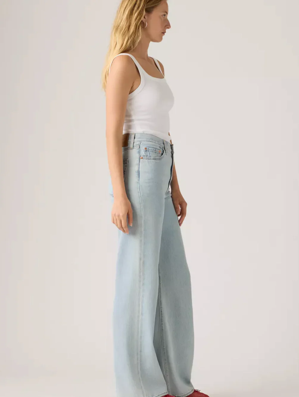 LEVI - WOMEN'S RIBCAGE WIDE LEG DENIM - Image 3