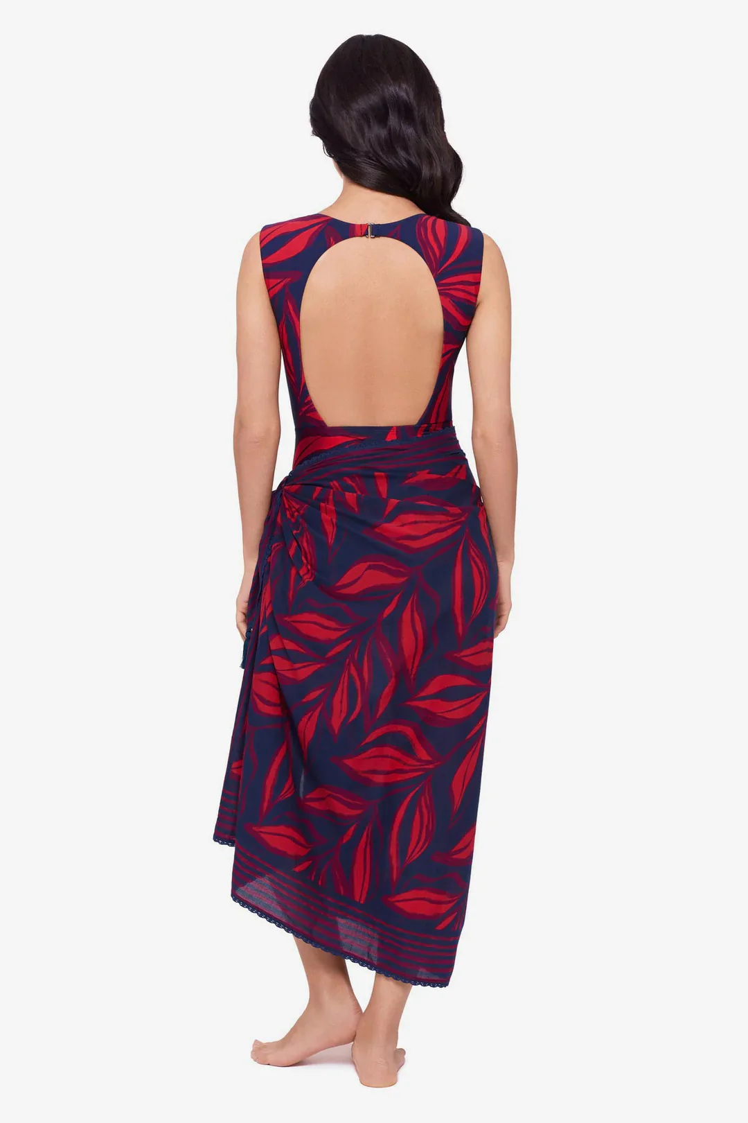 MAGIC SUIT - ROSSOBLEU PAREO COVERUP - Image 5