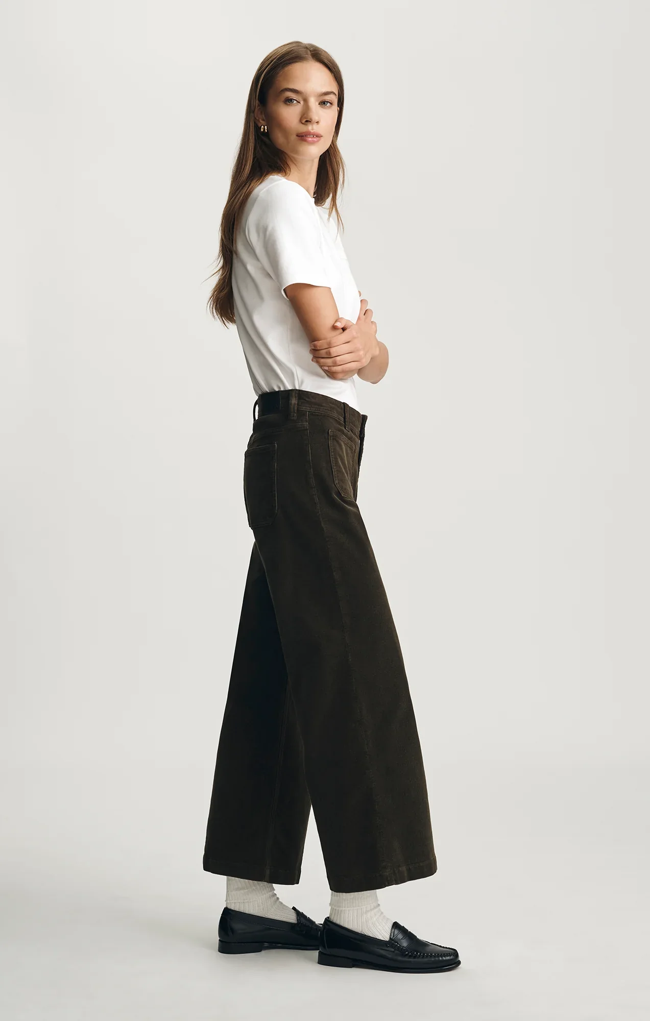 MAVI- WOMEN'S PALOMA MARINE WIDE LEG PANTS - Image 2