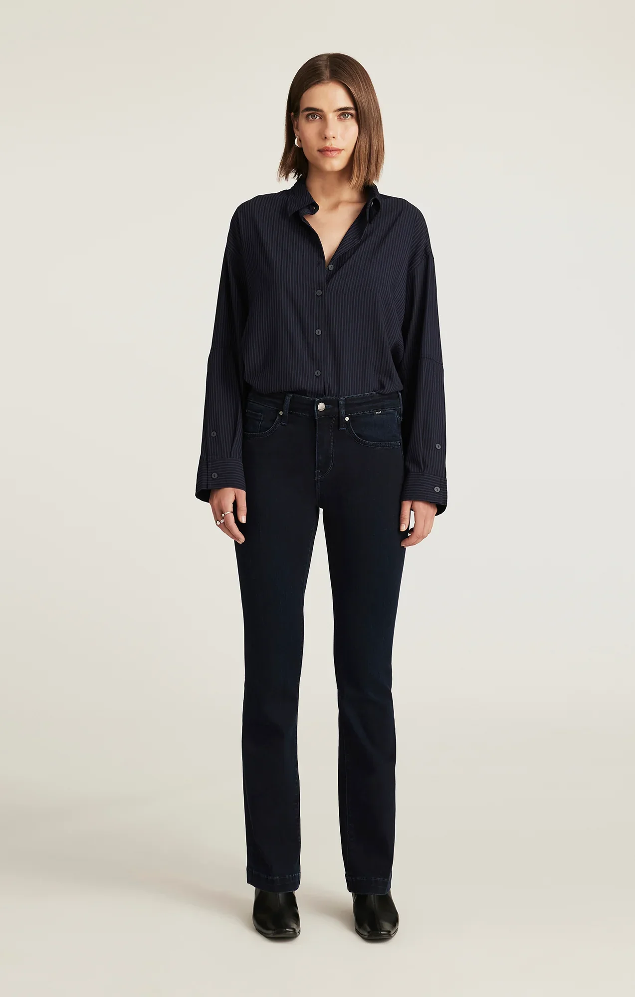 MAVI- WOMEN'S VICKY BOOT CUT JEANS - Image 3