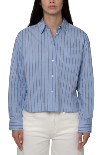 MAVI - LONG SLEEVE SHIRT Blue Striped