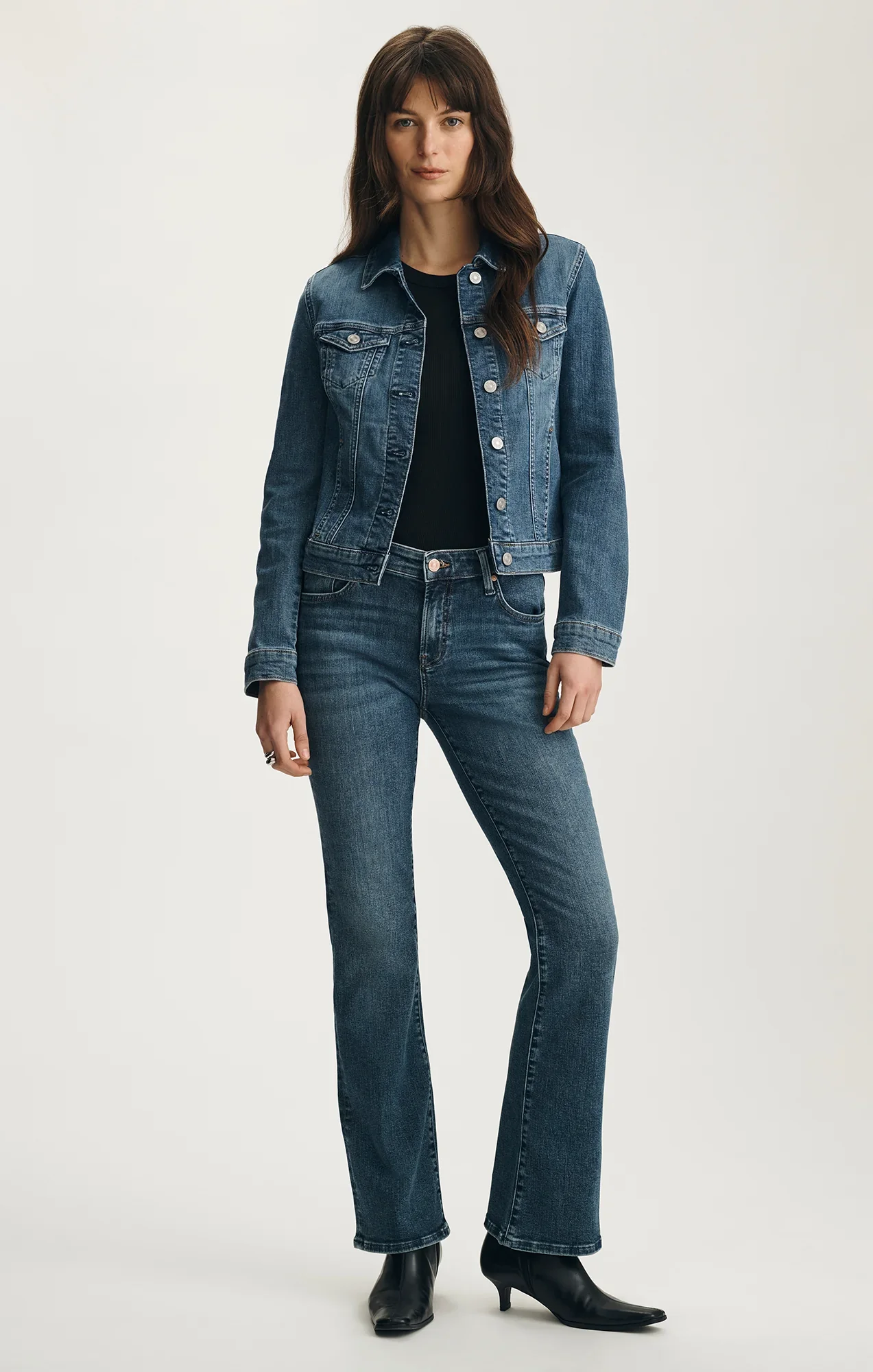 MAVI - SAMANTHA Dark Brushed FLEX BLUE - Image 2
