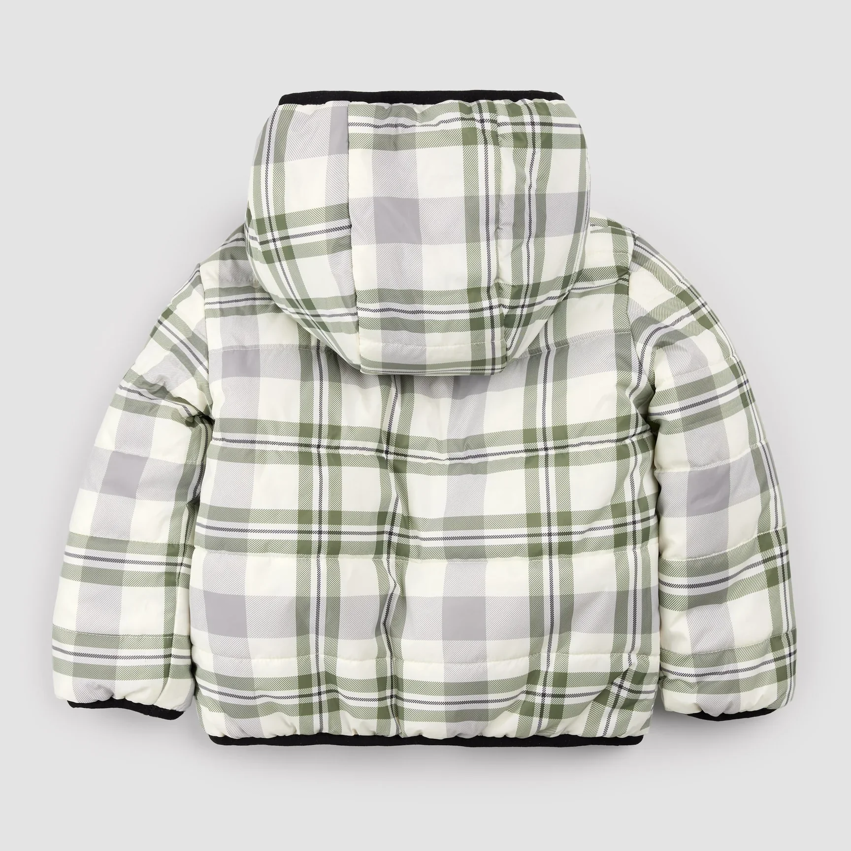 MILES THE LABEL- WINTER MOSS REVERSIBLE JACKET (12M-24M) - Image 4