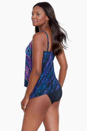 MIRACLESUIT- WOMENS PEEPHOLE TANKINI - Image 3