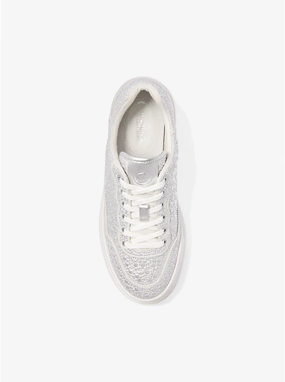 MICHAEL KORS- WOMEN'S HAYES LACE UP SNEAKER - Image 3