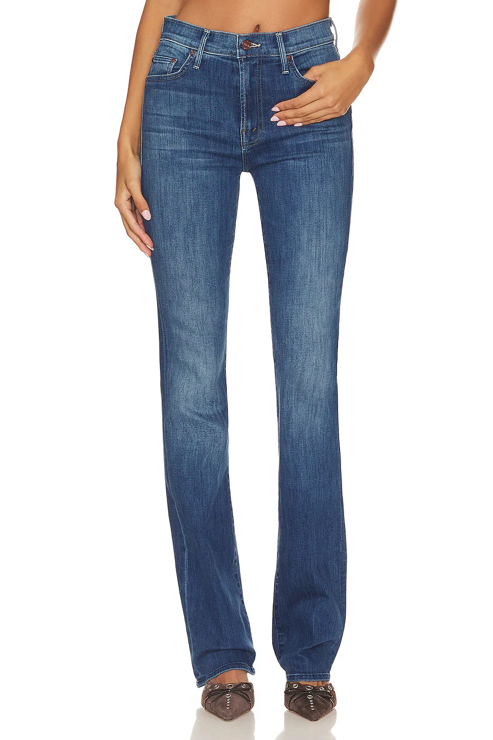 MOTHER DENIM - WOMEN'S THE INSIDER HEEL 10577-360