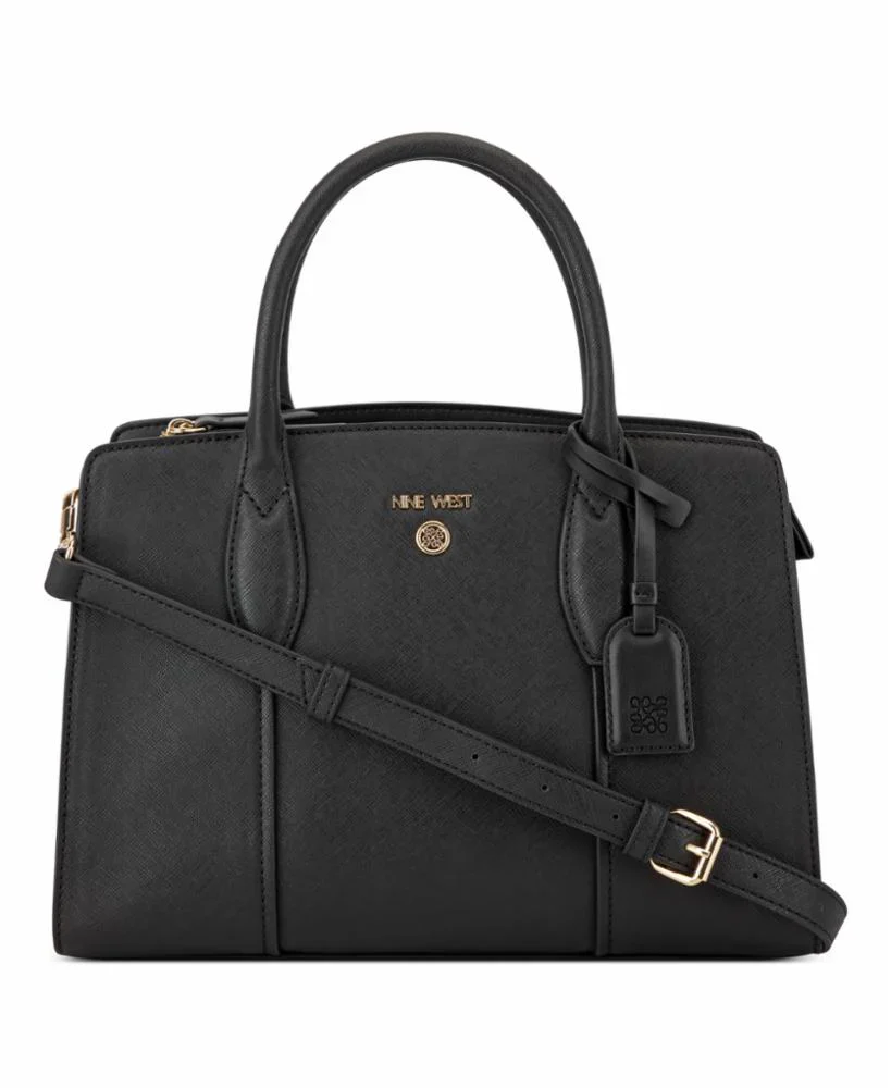 NINE WEST- GRADY 3 COMP SATCHEL HANDBAG - Image 4