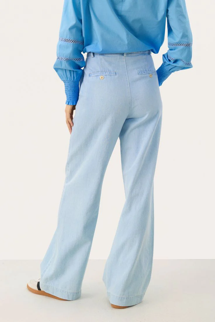 PART TWO- WOMEN'S CORALIESPW DENIM TROUSERS - Image 2