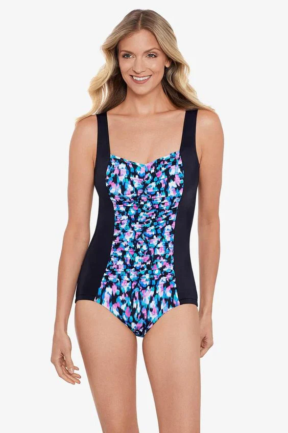 PENBROOKE- WOMEN'S 1PC ETERNAL FLAME SWUIMSUIT