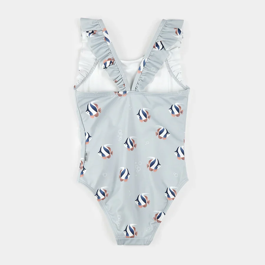 PETIT LEM- KIDS TROPICAL FISH PRINT SWIMSUIT - Image 3