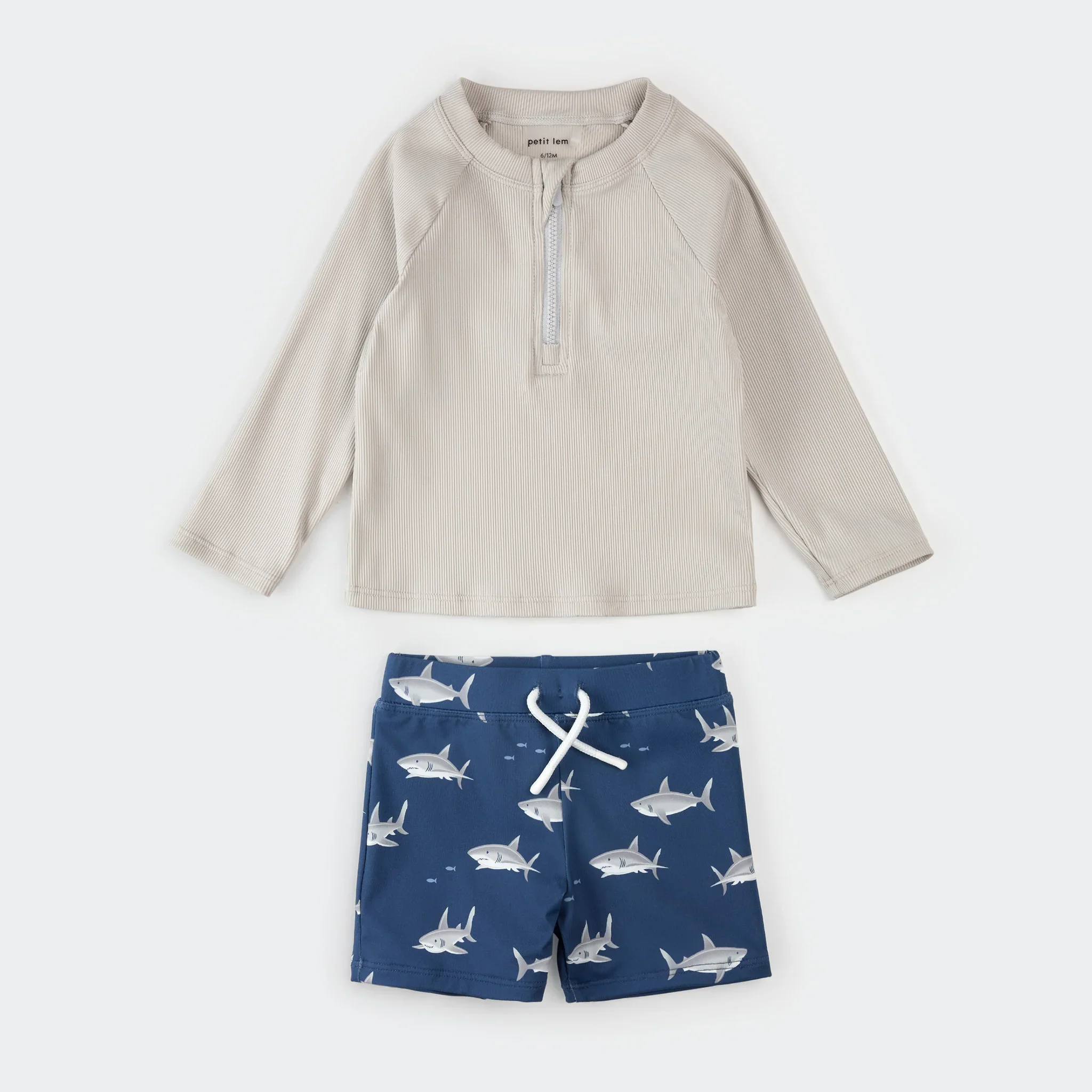 PETIT LEM - BOY RASHGUARD SET 26SRM04M04