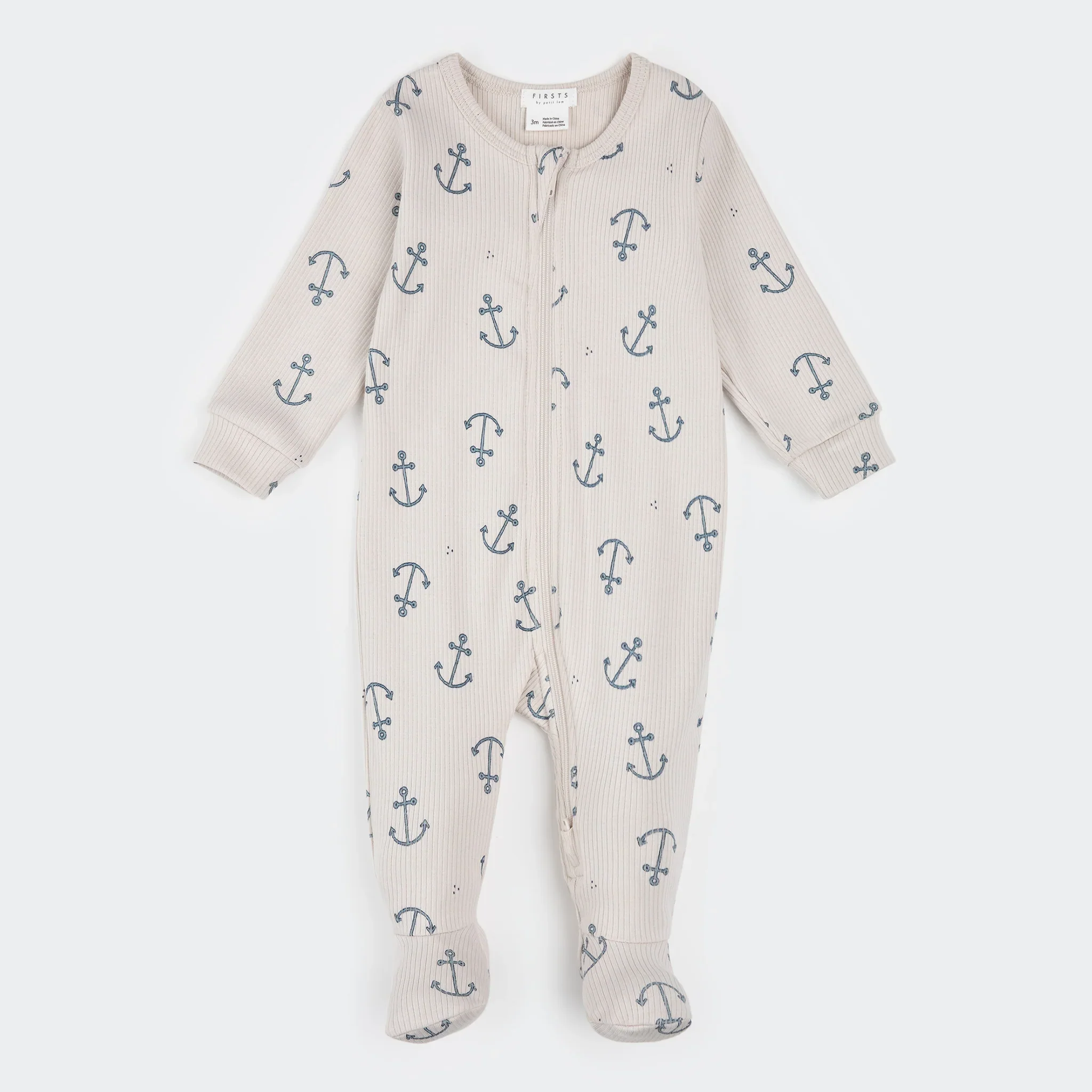 PETIT LEM - FOOTED SLEEPER 26SGL35P02