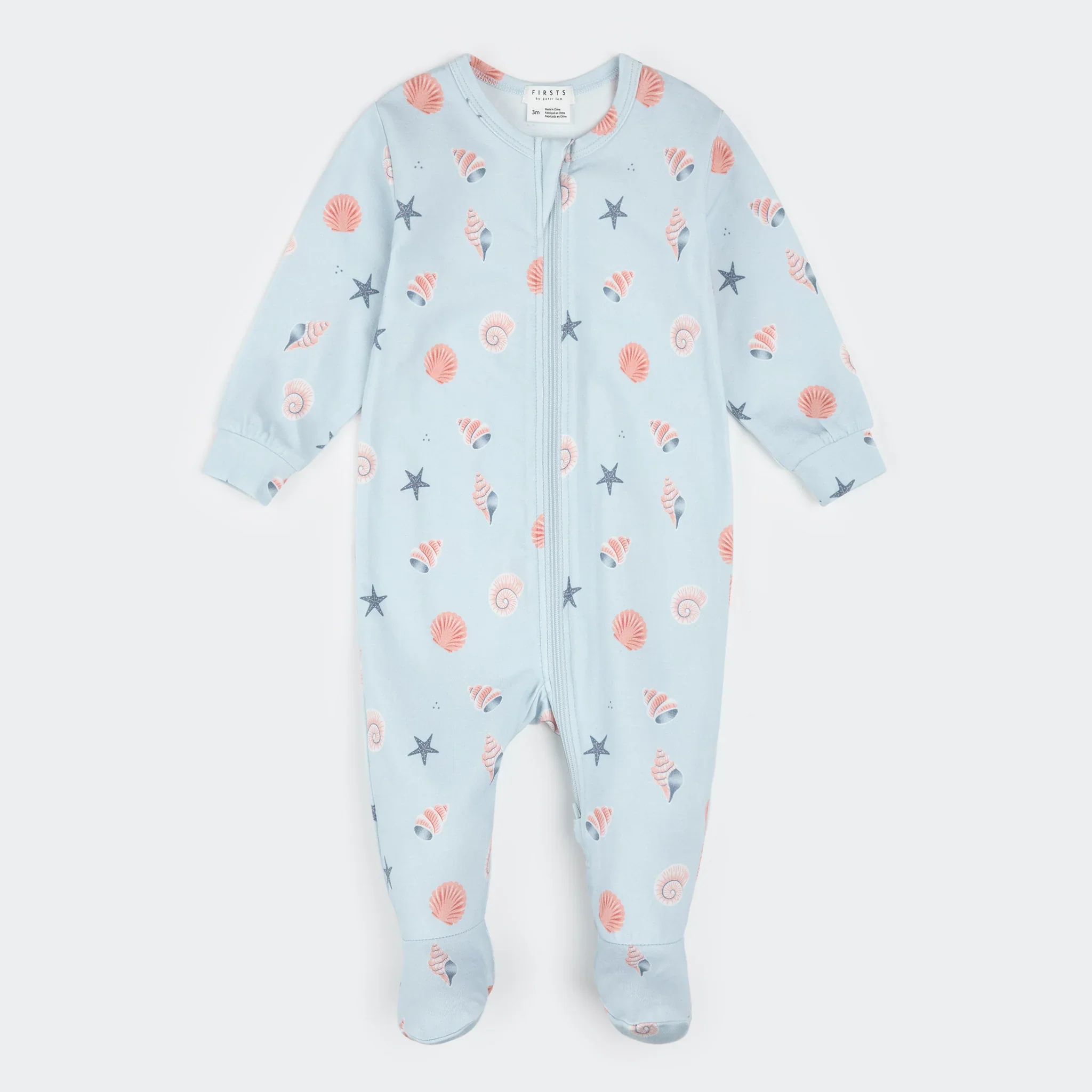 PETIT LEM - FOOTED SLEEPER 26SGL36P02
