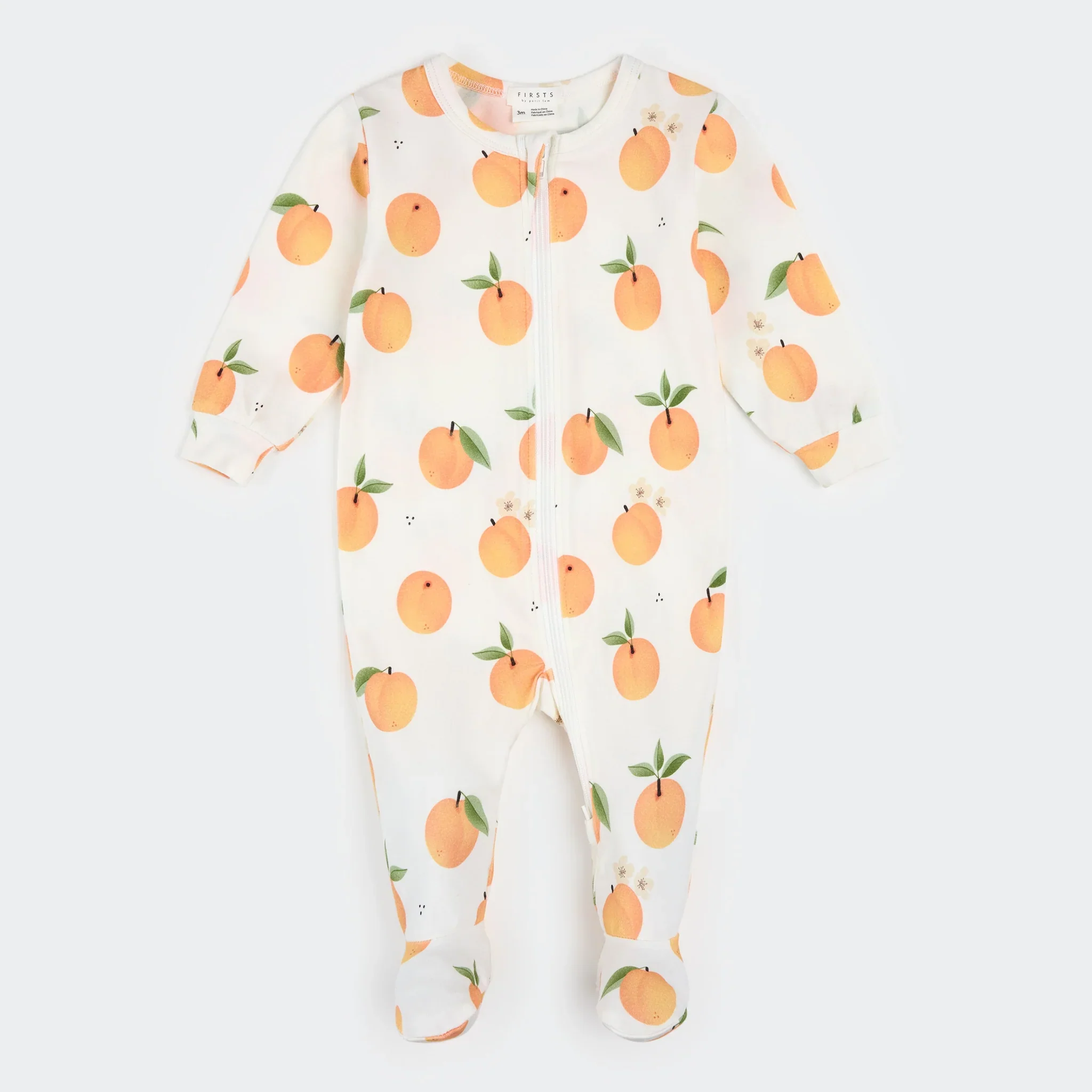 PETIT LEM - FOOTED SLEEPER 26SGL38P01
