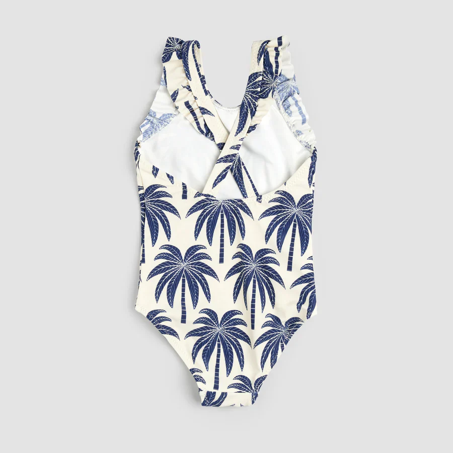 MILES THE LABEL- BABY PALM TREE PRINT SWIMSUIT - Image 3