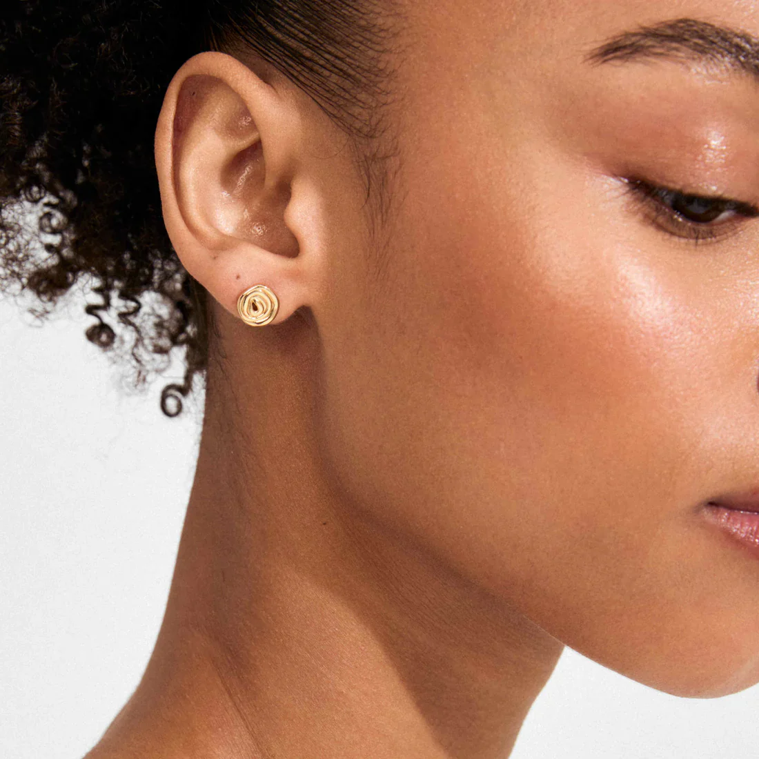 PILGRIM - (W) Earrings : Air : Gold Plated - Image 2