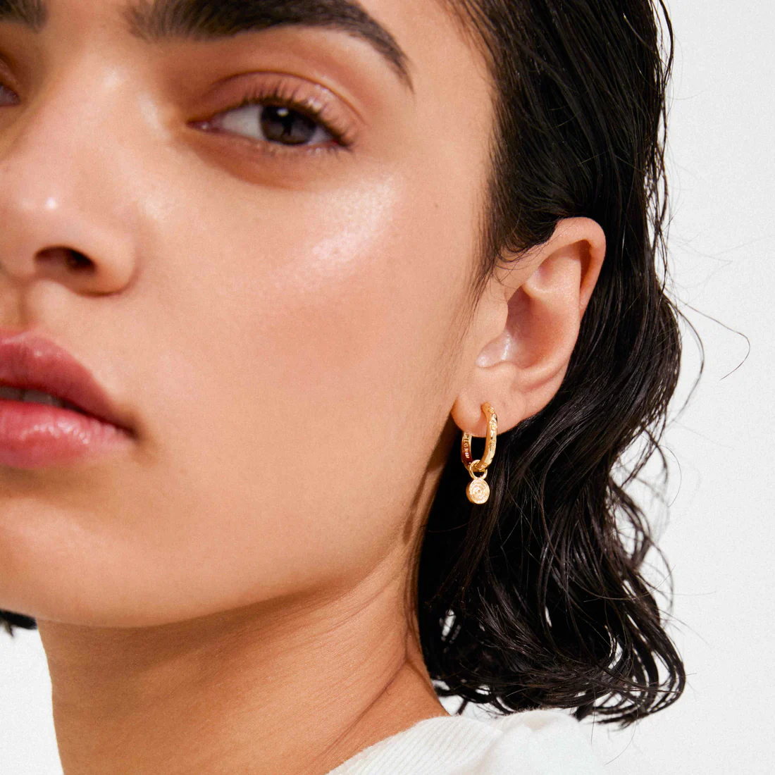 PILGRIM - (W) Earrings : Fire : Gold Plated - Image 2
