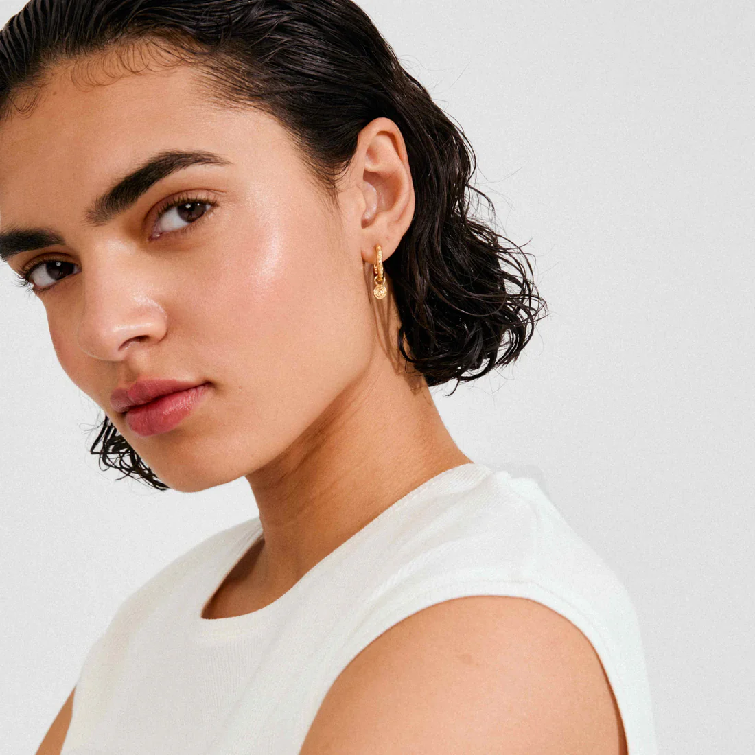 PILGRIM - (W) Earrings : Fire : Gold Plated - Image 3