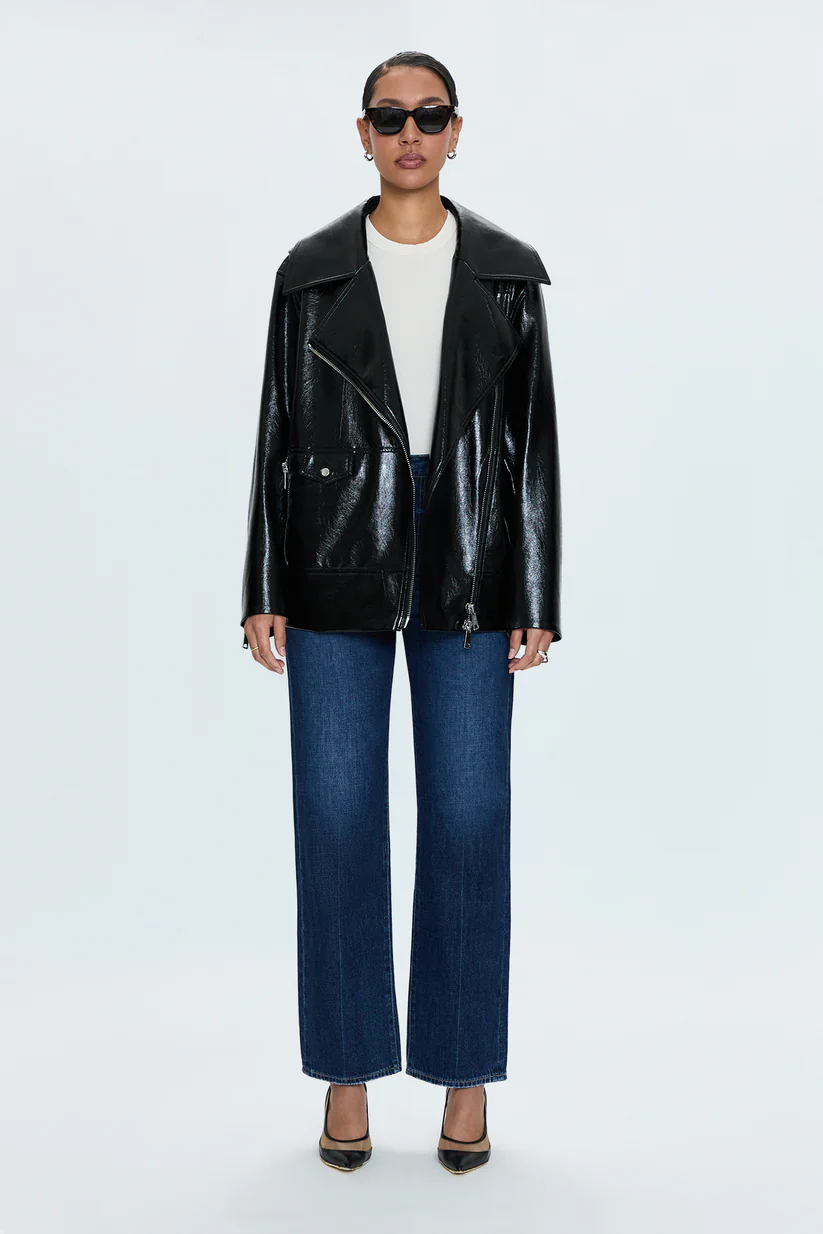 PISTOLA - WOMEN'S Cassie Super High Rise Straight Jean - Image 5