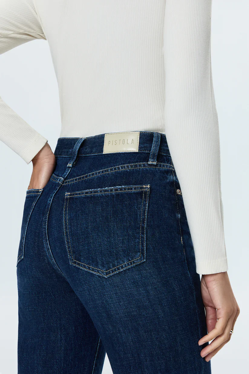 PISTOLA - WOMEN'S Cassie Super High Rise Straight Jean - Image 8