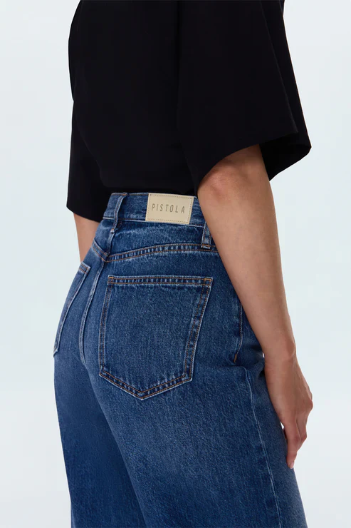 PISTOLA - WOMEN'S WES HIGH RISE BARREL PANT - Image 4