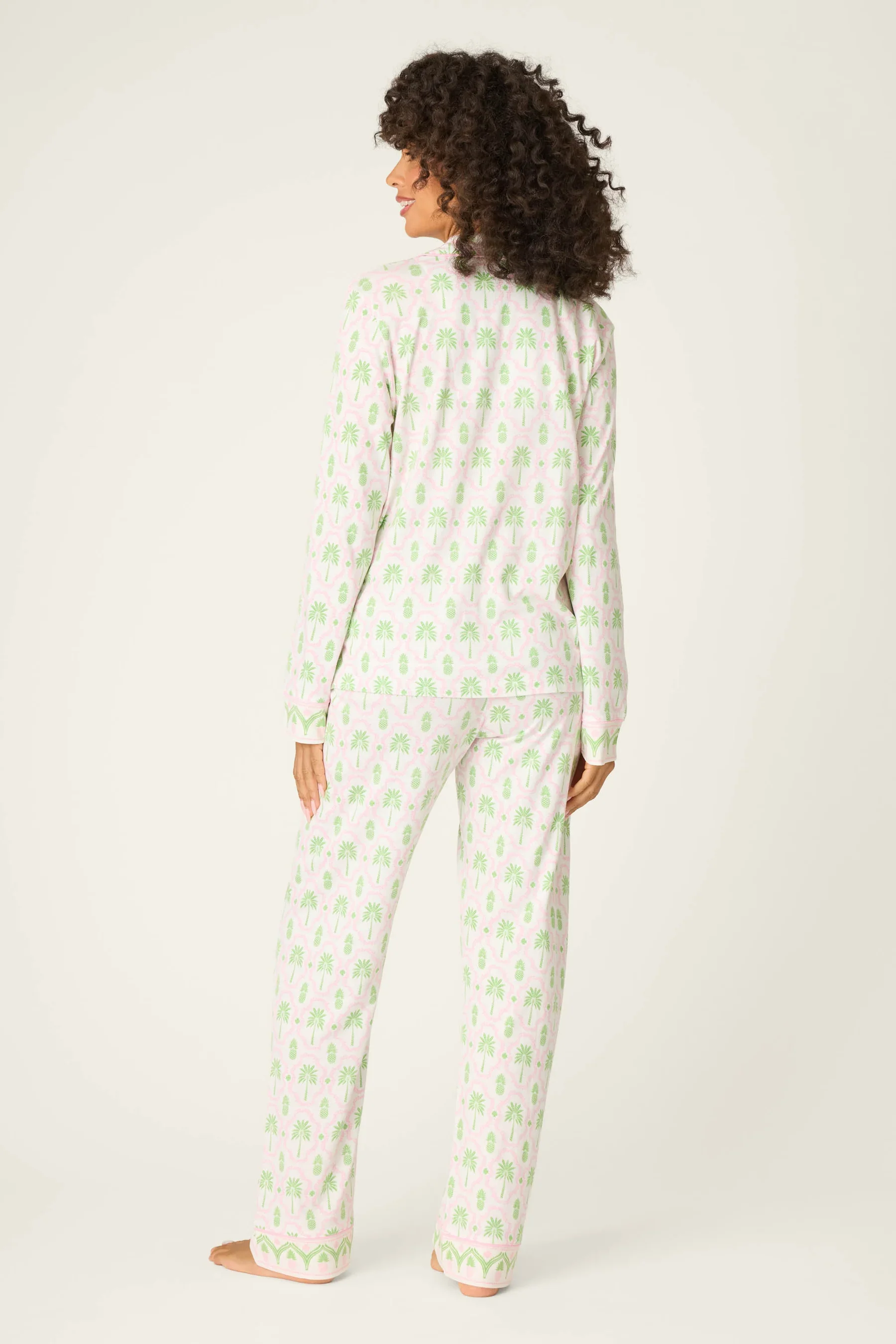PJ SALVAGE - WOMEN'S PLAYFUL PRINTS PJ SET - Image 4