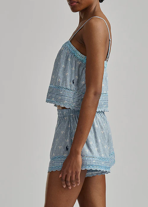 RALPH LAUREN -  2PC CAMI AND SHORT SET 4P0113R3 - Image 5