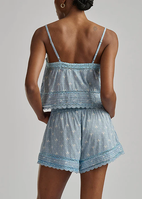 RALPH LAUREN -  2PC CAMI AND SHORT SET 4P0113R3 - Image 6