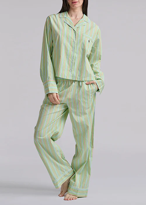RALPH LAUREN -  CORE 23 INCH PJ SET W/PIPING 4P0597R3 - Image 2