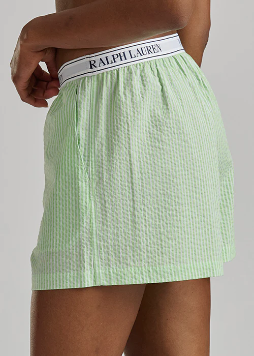 RALPH LAUREN -  SEERSUCKER BOXER W LOGO ELSTIC 4P0783R3 - Image 11