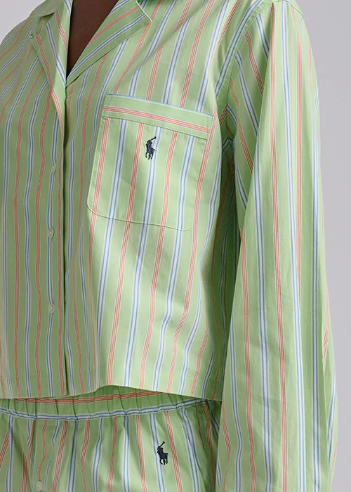 RALPH LAUREN -  STPS CROP/BOXER PJ SET 4P8010R3 - Image 3