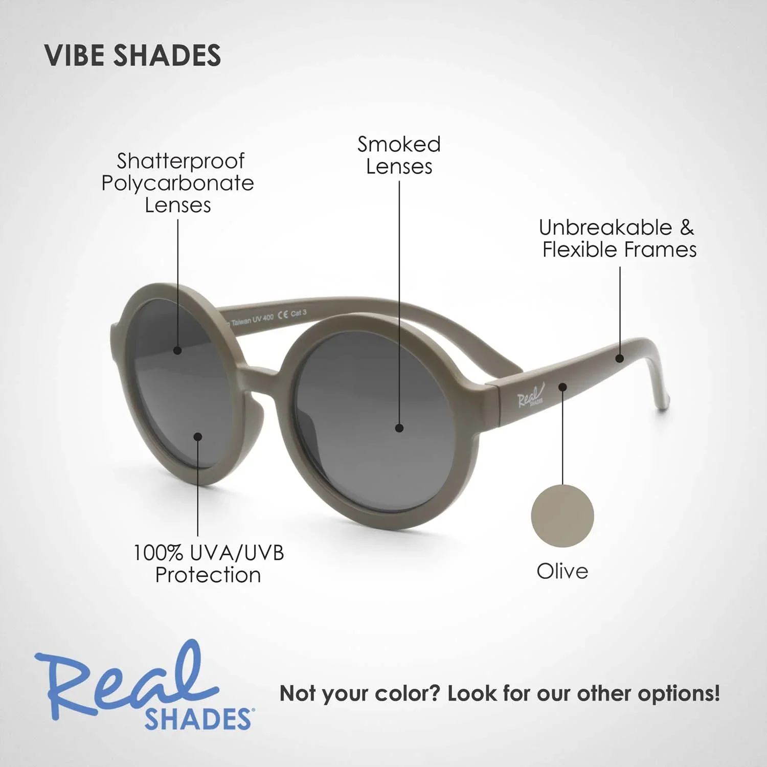 REAL SHADES - KIDS SUNGLASSES - VIBE - Image 4