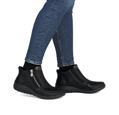 RIEKER- WOMEN'S 59558-00 BOOTIE - Image 7