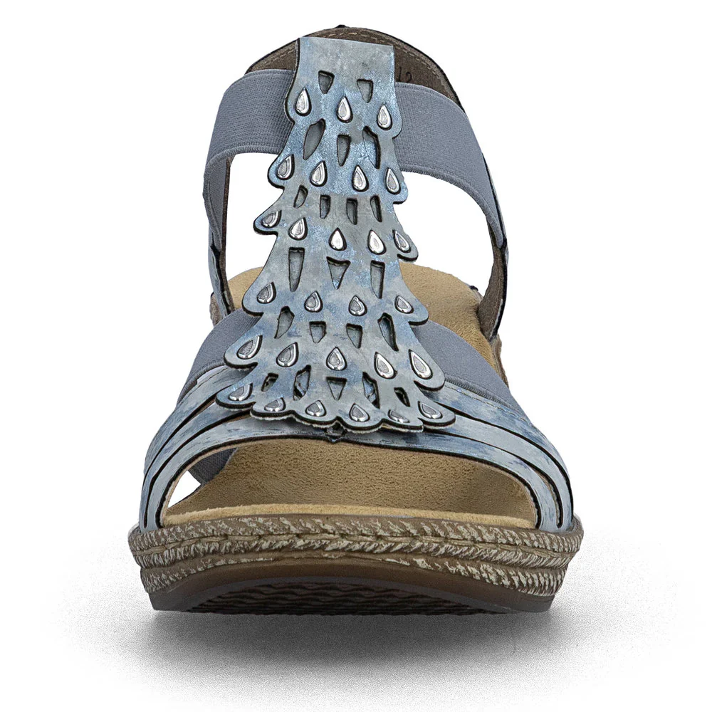 RIEKER - WOMEN'S FANNI SANDAL 62436 - Image 15