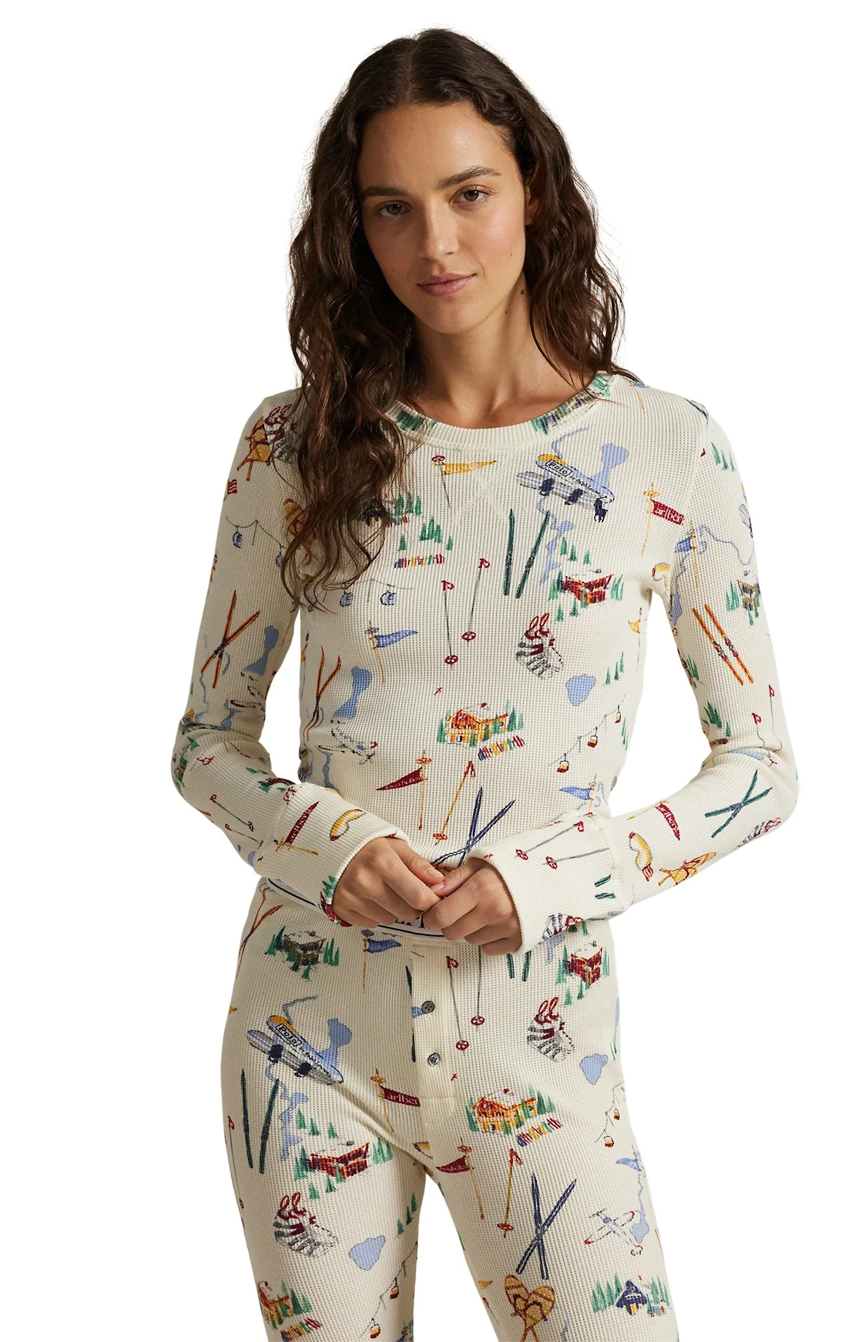 POLO RALPH LAUREN- WOMEN'S SKI PJ SET - Image 3