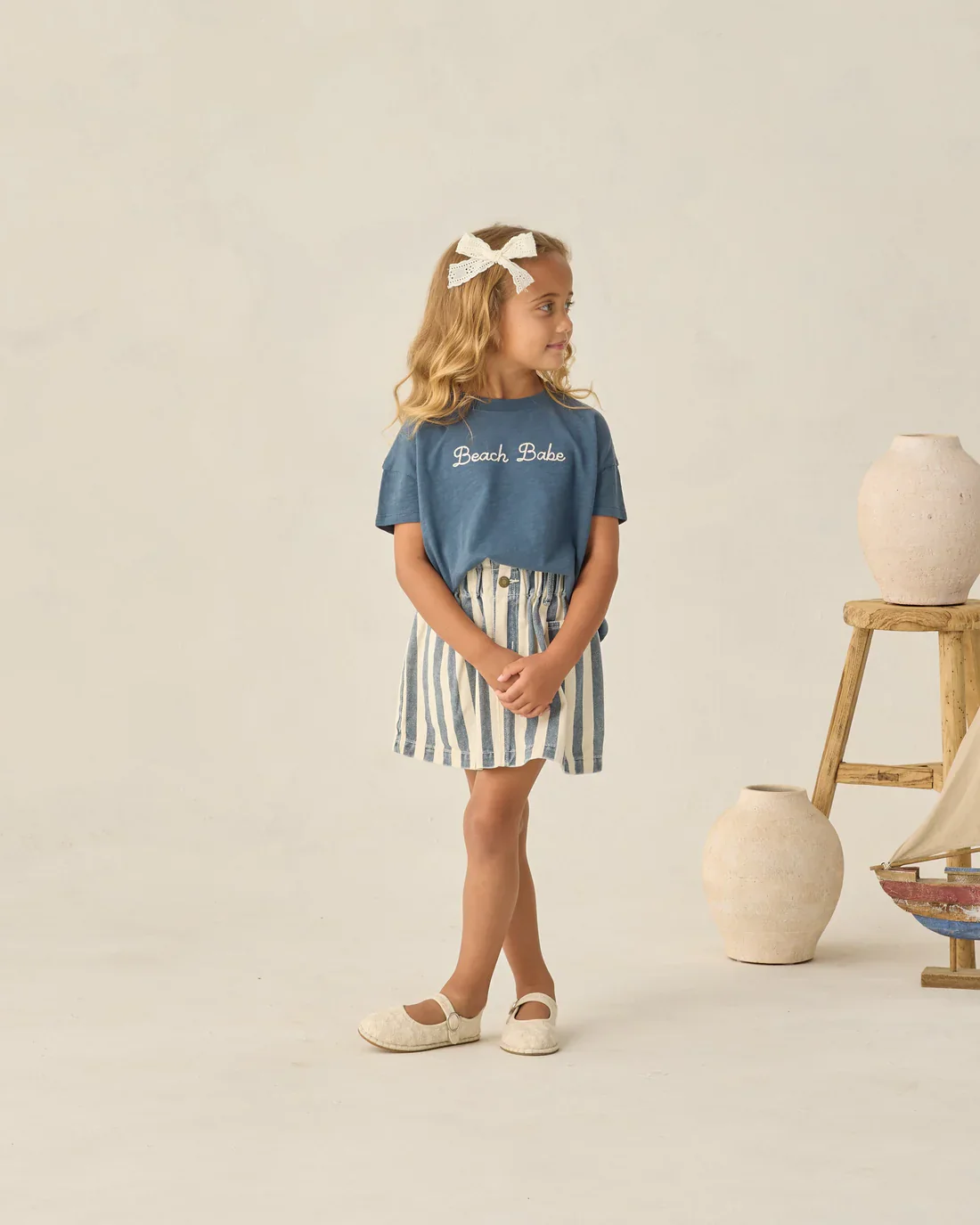 RYLEE + CRU - BOXY TEE BEACH BABE - Image 3