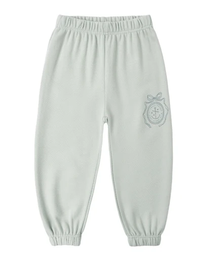 RYLEE + CRU - KIDS BAGGY SWEATPANT SEAFOAM - Image 4