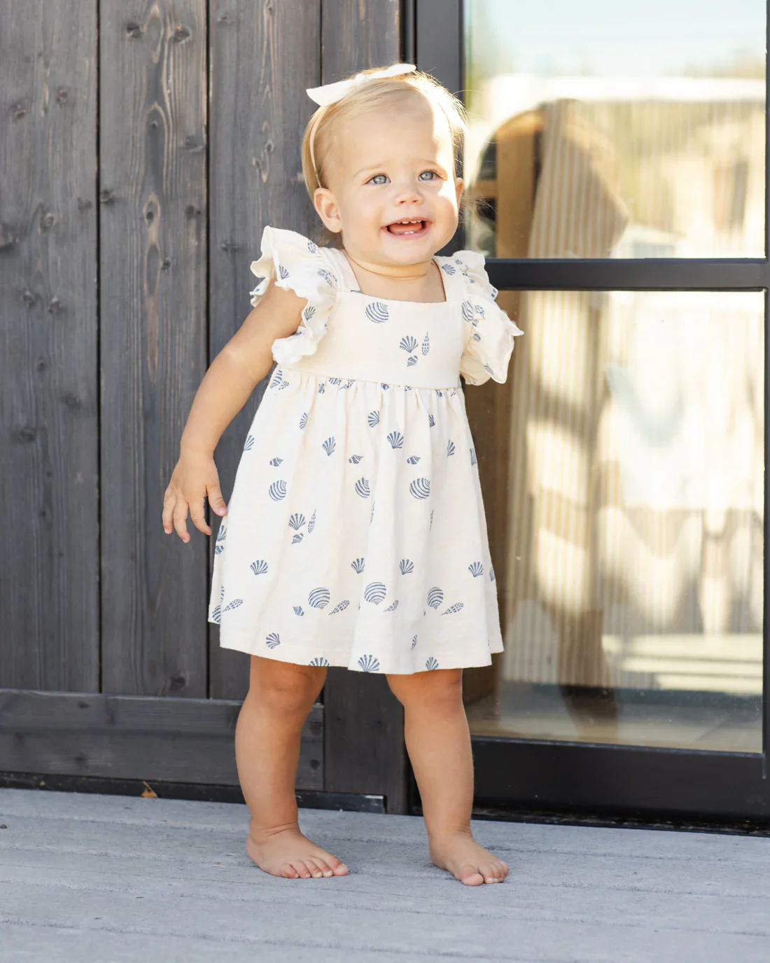 RYLEE + CRU - KIDS MARIPOSA DRESS SEASHELLS - Image 2