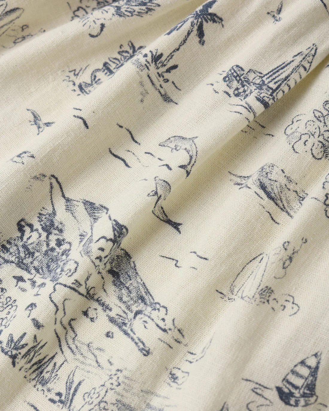 RYLEE + CRU - KIDS SUTTON DRESS OCEAN TOILE - Image 7