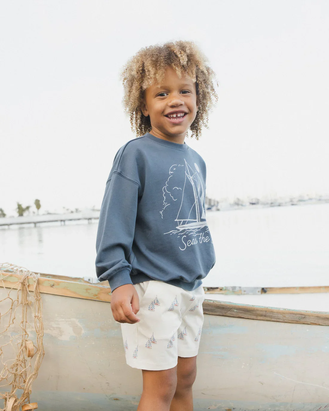 RYLEE + CRU - SWEATSHIRT SEAS THE DAY - Image 2