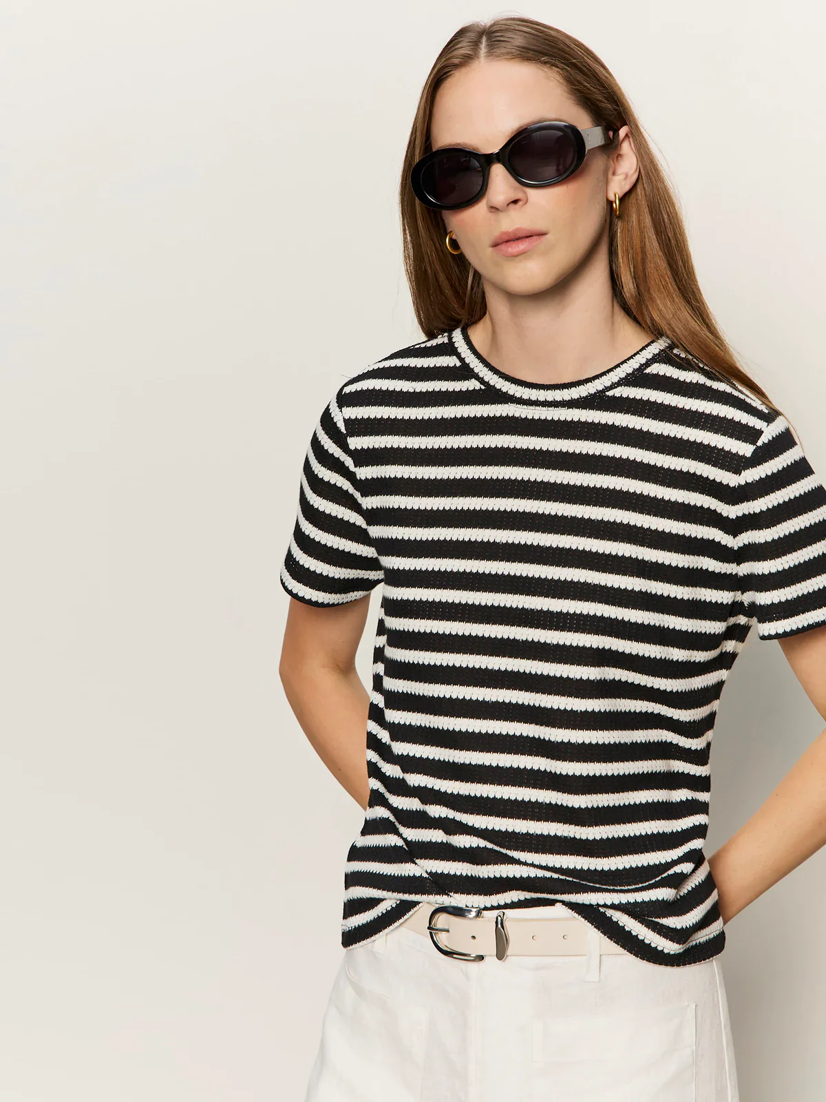 SANCTUARY - PERFECTLY TEXTURED TEE - Image 6