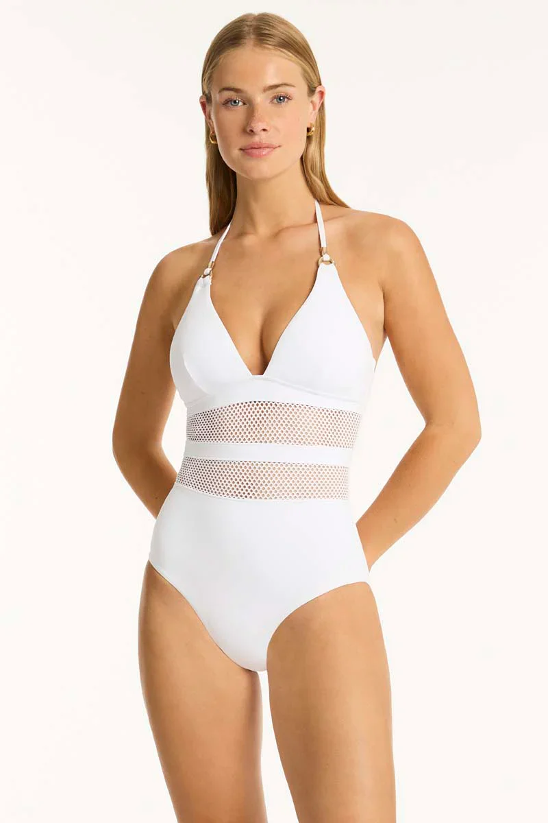SEA LEVEL- WOMEN'S 1PC DRIFT LONGLINE SWIMSUIT