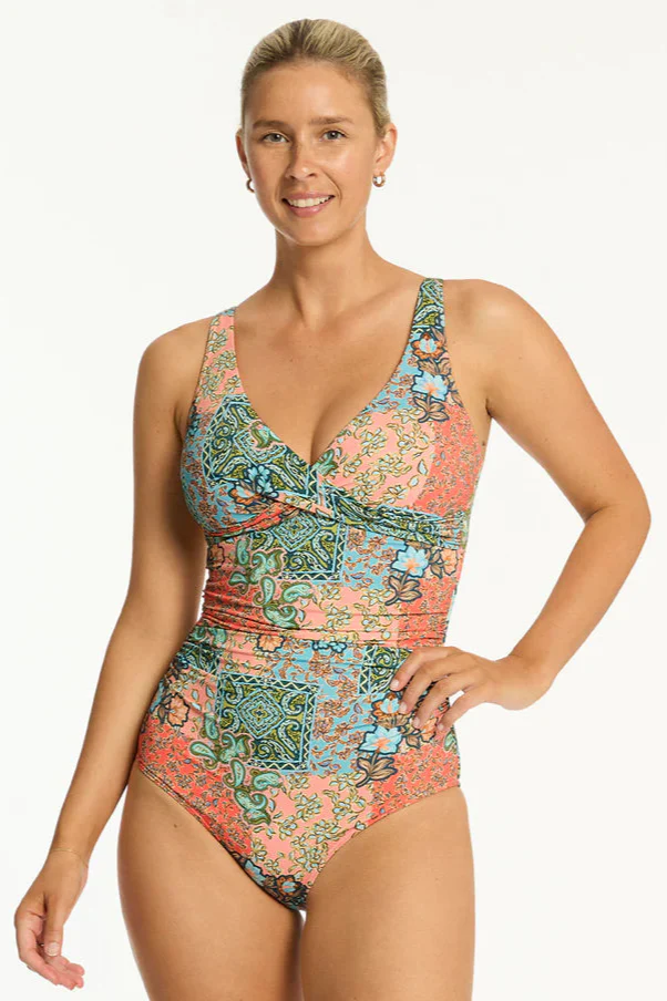 Sea Level - Java Cross Front One Piece - Image 2