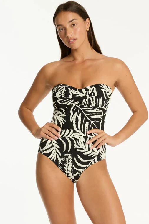 SEA LEVEL - WOMEN'S Jungle Book Twist Bandeau One Piece